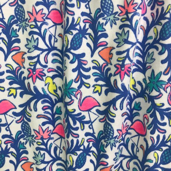 Vineyard Vines Romper Girls Sz L/14 Blue White Tie Waist Twine Spaghetti Straps - Picture 9 of 9